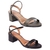 Kit 2 Pares Sandália Vizzano Salto Grosso Feminina com Fivela Conforto - loja online