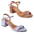 Kit 2 Pares Sandália Vizzano Salto Grosso Feminina com Fivela Conforto - loja online