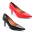 Imagem do Kit 2 Scarpin Vizzano Feminino Salto Baixo Fino Original