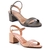 Kit 2 Pares Sandália Vizzano Salto Grosso Feminina com Fivela Conforto
