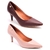 Kit 2 Scarpin Vizzano Feminino Salto Baixo Fino Original - loja online