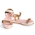 Sandália Molekinha Infantil Menina Strass 2305-1566 - Krokodilus