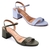 Imagem do Kit 2 Pares Sandália Vizzano Salto Grosso Feminina com Fivela Conforto