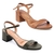 Kit 2 Pares Sandália Vizzano Salto Grosso Feminina com Fivela Conforto - loja online