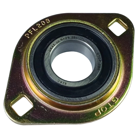 Kit 1x Mancal Pfl-206 + 1x Rolamento Orae-30 G206 - Gbr Gtop