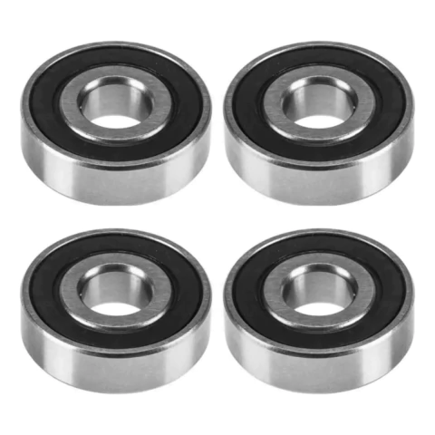 Kit 4X Rolamento Blindado Para Carrinho Rolimã 25x52x15mm