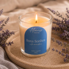 Vela Bons Sonhos | Para desacelerar a mente e preparar o corpo para o descanso