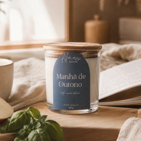 Vela Manhã de Outono | Para renovar a mente e começar com leveza