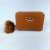 Carteira Feminina Porta Cartão De Crédito Com Chaveiro Pompom Em Pelúcia Com Zíper - loja online