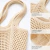Bolsa Feminina Sacola Crochê Artesanal Transversal De Ombro Grande Moda Praia Verão - loja online
