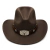 Chapéu Country Cowboy Rodeio Estilo Western com Fivela Decorativa