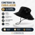 Chapéu Bucket Hat Unissex Aba Larga Proteção UV Dobrável Leve Praia Pesca Trilha - loja online