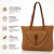 Bolsa Feminina Grande de Palha Trançada com Alça Longa e Bolso Frontal Moda Praia - loja online