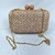 Bolsa Clutch Textura Palha Com Alça de Ombro Tranversal Festa Casamento - LF PRESENTES