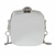 Imagem do Bolsa Pequena Mini Bag metálica Espelhada Quadrada Tiracolo