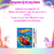 Kit Livro Infantil De Colorir com Aquarela e Lápis De Cor Coleção 12 Cores Hot Wheels