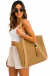 Bolsa Feminina Tote Sacola De Praia de Ombro Espaçosa Moda Verão - comprar online