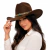 Chapéu Country Cowboy Barretos Sertanejo Rodeio Alta Resistência Conforto Premium - loja online