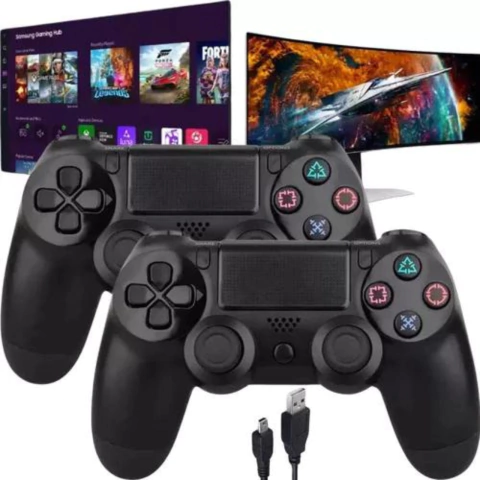 Kit 2 Controles Para Jogar na Tv Samsung Cu7700 Bu Cu8000 Au7700 Xbox Game Pass