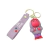Kit Com 7 Chaveiros Emborrachados 3D Divertidamente Sortidos Pingente Porta Chave - loja online
