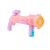Pistola de Bolhas Elétrica Infantil Arma Lança Bolha com Luzes LED Máquina de Fazer Bolhas Segura