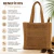 Bolsa de Palha Feminina Sacola Grande Quadrada de Ombro Moda Praia Verão - LF PRESENTES