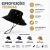 Chapéu Bucket Hat Unissex Aba Larga Proteção UV Dobrável Leve Praia Pesca Trilha na internet