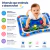 Tapete Água Sensorial Inflável Almofada Infantil Bebê Tummy Time Atividade Didático - loja online