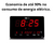 Relógio Parede Mesa Led Digital Calendário Termômetro Lk-2616 Preto - LF PRESENTES