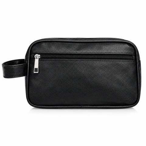 Necessaire Masculina Premium Reforçado Com Alça Porta Objetos Estojo Viagem Maquiagem