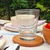 Plato de madera circular 12cm diámetro, múltiples usos