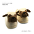 Pantufas de Cachorro Pug 3D Tamanho Único - comprar online