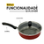 Frigideira Enjoy Reta 20cm com Tampa de Vidro - comprar online