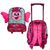 Mochila Infantil Escolar Borboleta Rodinha Rosa - comprar online