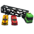 Mini Cegonheiro de Brinquedo com 2 Carrinhos - Verde - Ofertas na Net