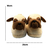 Pantufas de Cachorro Pug 3D Tamanho Único - loja online