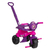 Carrinho de Passeio com Pedal infantil Kemotoca Baby Dog Rosa