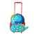 Mochila de Rodinhas Dinossauro - Azul - comprar online