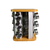 Porta Condimentos Giratório Inox com Base de Bambu 12 Potes 90ml - Ofertas na Net