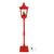 Poste Natalino Musical Bivolt 1,85m Com Luz E Neve - Vermelho - comprar online