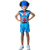 Kit Infantil Fantasia Capitão América - P