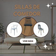 Banner de la categoría Sillas de comedor