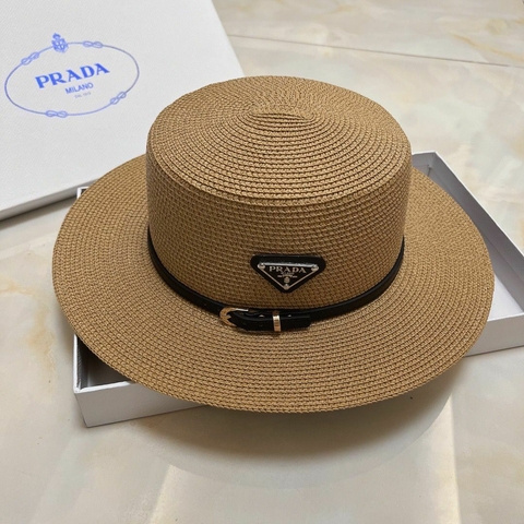 Chapéu Prada palha - comprar online
