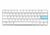TECLADO GAMER DUCKY ONE 2 MINI RGB WHITE KAIH BOX BROWN SWICHT DOUBLE-SHOT PBT MECANICO