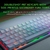 TECLADO GAMER RAZER HUNTSMAN MINI MERCURY WHITE SW RED LINEAR en internet