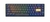 TECLADO MECANICO DUCKY ONE 3 DAYBREAK SF TECLAS AZULESINTERRUPTOR ROJO SILENCIOSO INGLES PBT DOBLE DISPARO SIN COSTURAS ESTUCHE SUPERIOR AZUL ESTUCHE