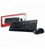TECLADO + MOUSE COMBO USB GENIUS KM-160 BLACK en internet