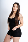 Short liso con elástico - comprar online
