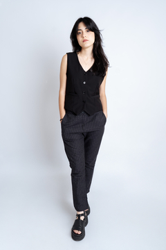 Pantalon chupin rayado