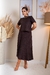 Saia Ana Mid Plissada - Flor Ortega Boutique